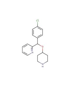 Astatech 2-((4-CHLOROPHENYL)(PIPERIDIN-4-YLOXY)METHYL)PYRIDINE; 1G; Purity 97%; MDL-MFCD13184723